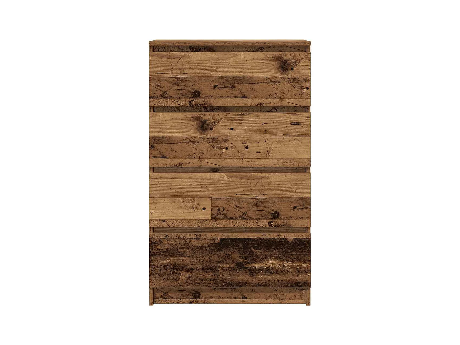 Buffet vieux bois 60x35x98,5 cm bois d'ingénierie