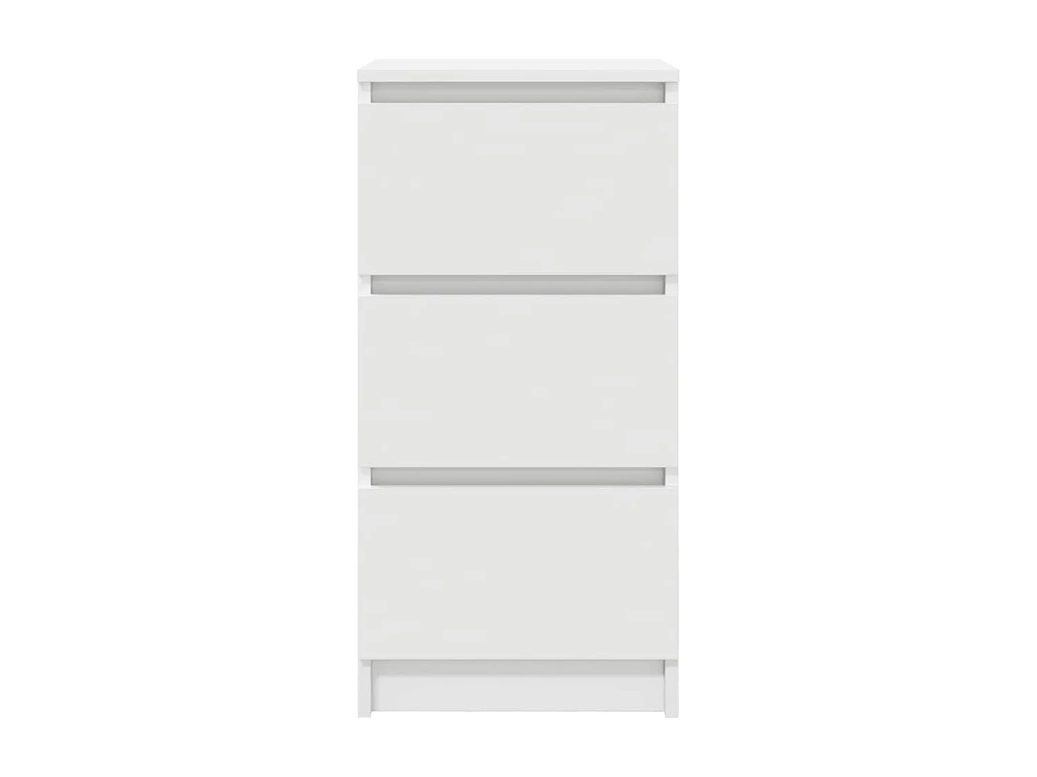 Aparador blanco 37,5x35x76 cm madera de ingeniería