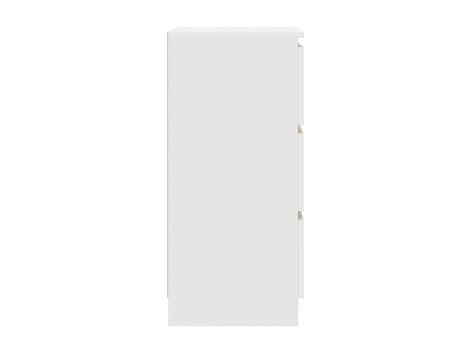 Aparador blanco 37,5x35x76 cm madera de ingeniería