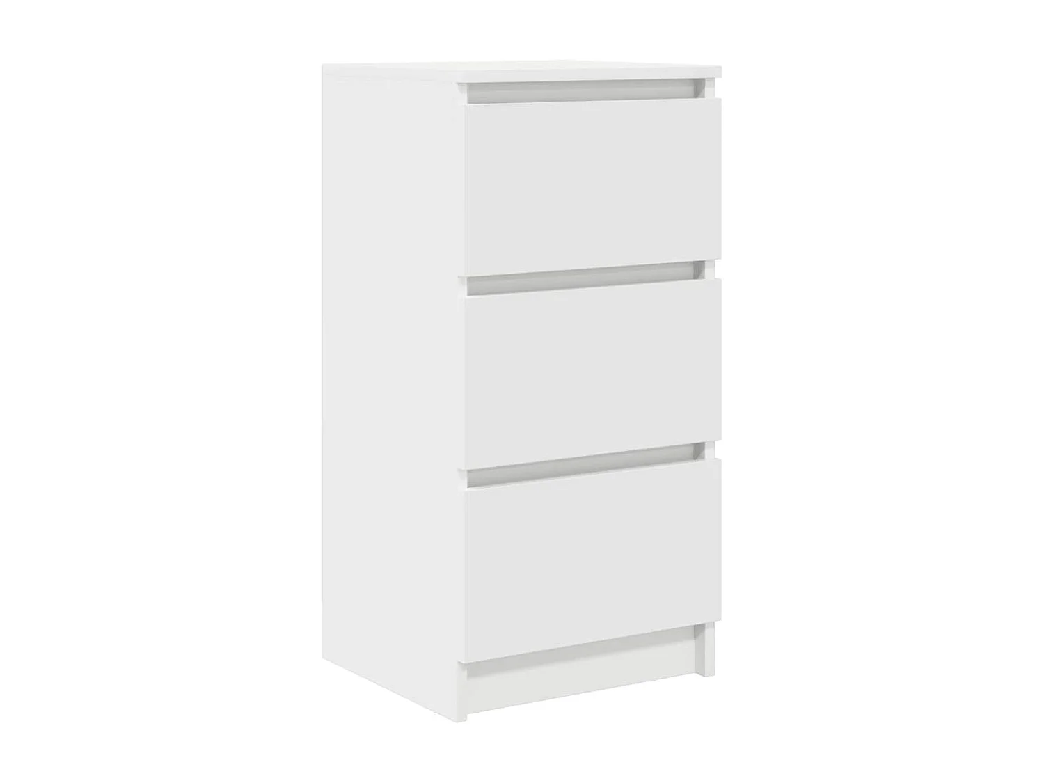 Aparador blanco 37,5x35x76 cm madera de ingeniería