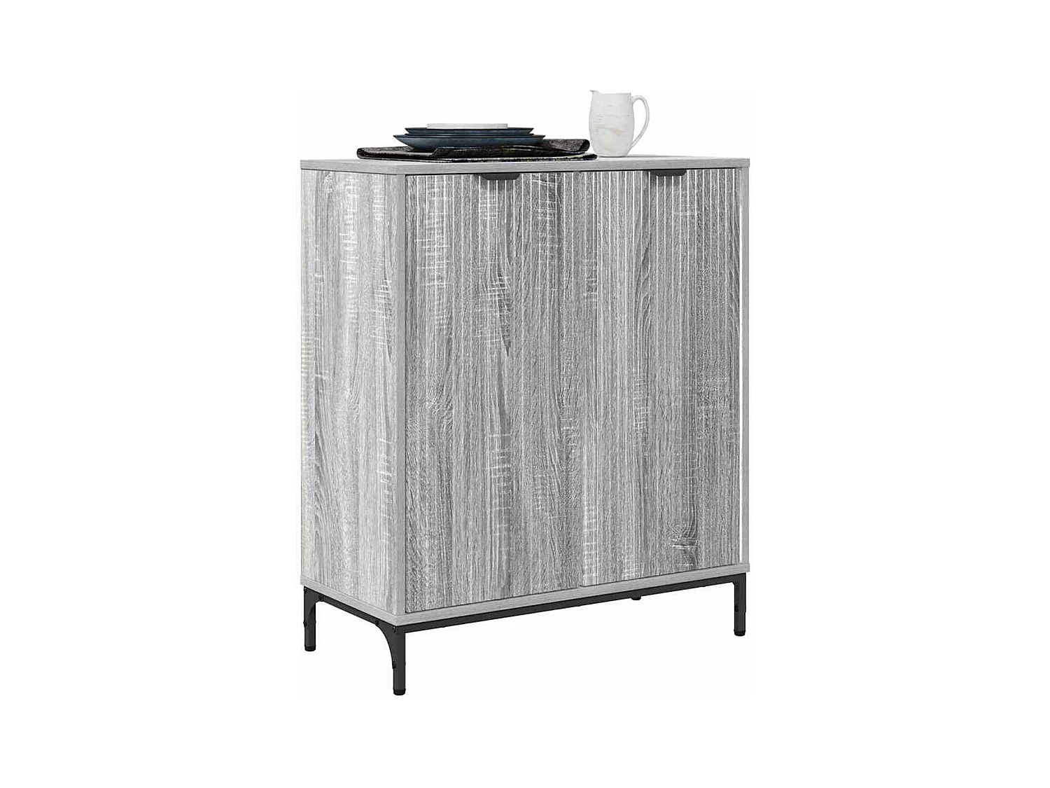 Buffet Sonoma gris 69,5 x 33 x 82 cm Bois d'ingénierie