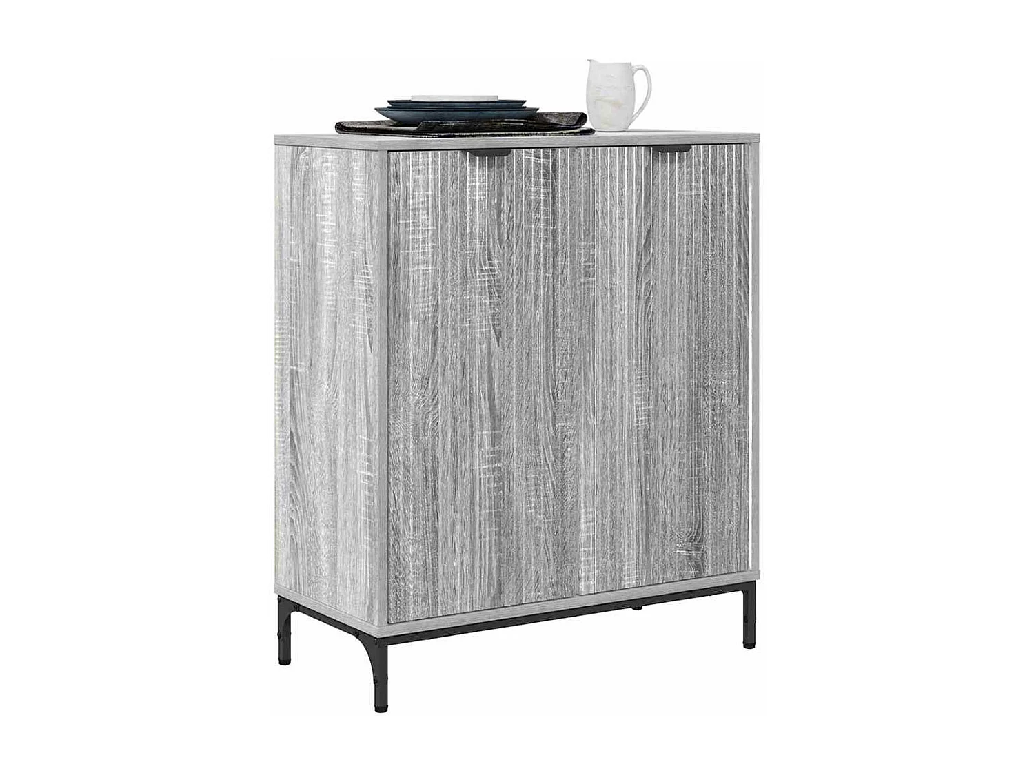 Buffet Sonoma gris 69,5 x 33 x 82 cm Bois d'ingénierie