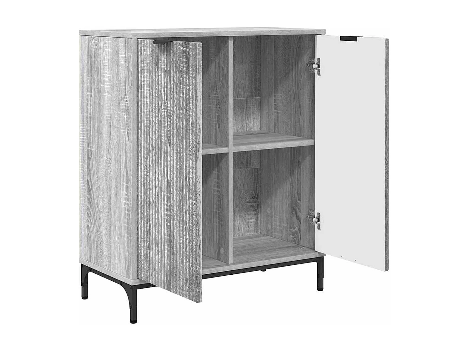 Buffet Sonoma gris 69,5 x 33 x 82 cm Bois d'ingénierie