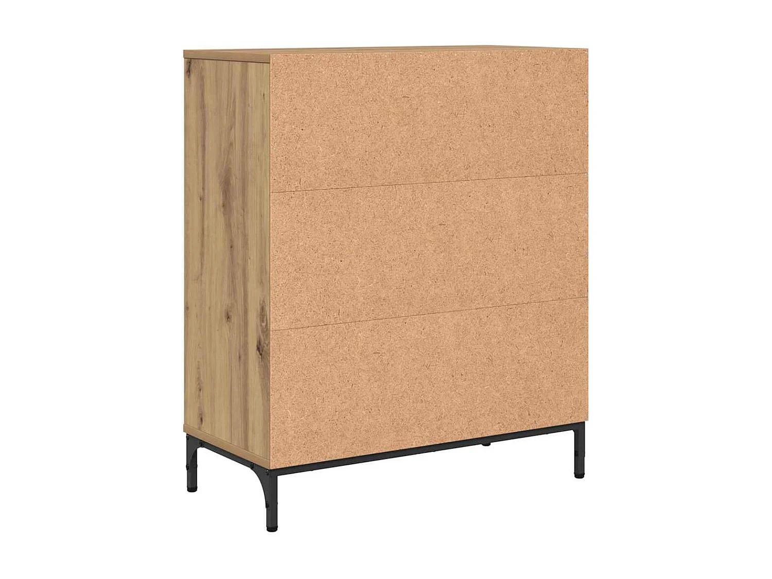 Vitrina Roble artisan 69.5 x 33 x 82 cm Madera contrachapada