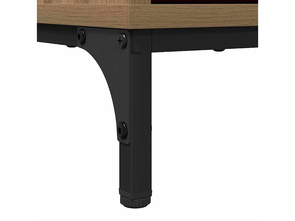 Vitrina Roble artisan 69.5 x 33 x 82 cm Madera contrachapada