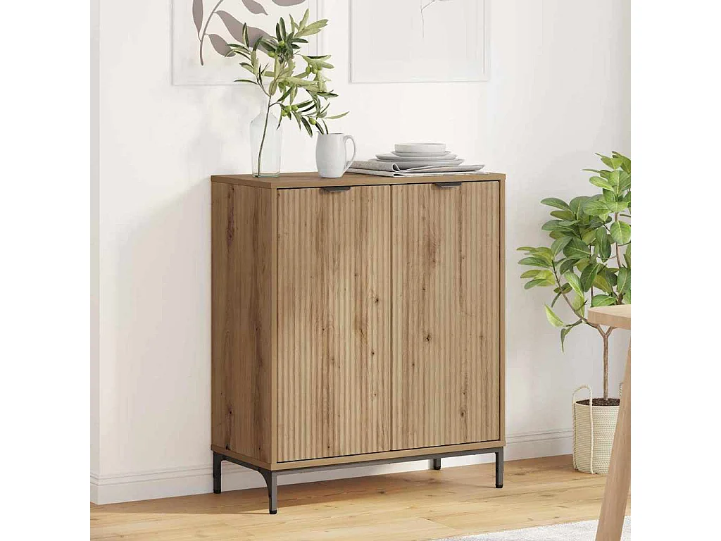 Buffet carvalho artisiano 69.5 x 33 x 82 cm Madeira processada