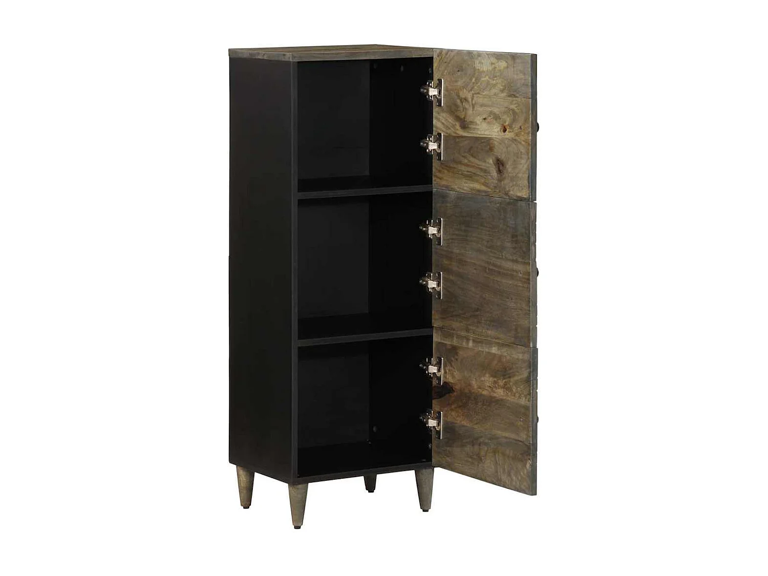Buffet 40x33x110 cm bois de manguier massif