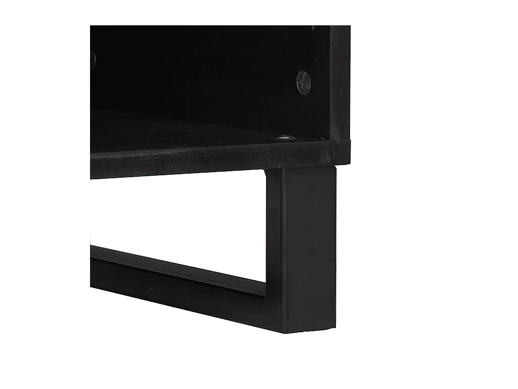 Buffet Marron 80 x 33 x 75 cm bois de manguier massif