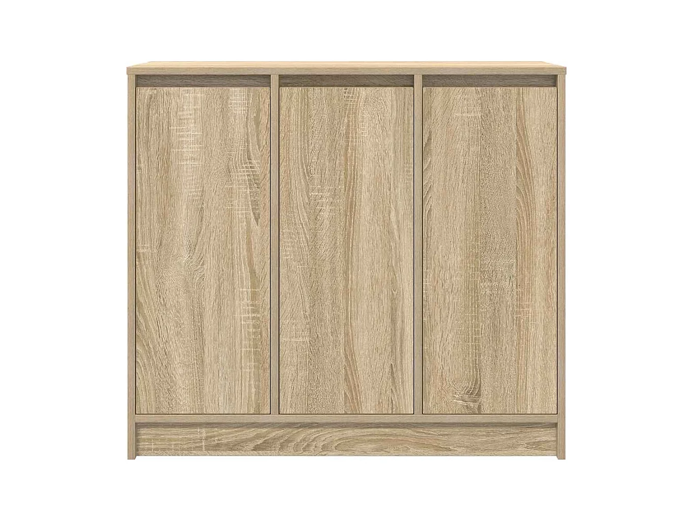 Buffet chêne sonoma 85x34x76 cm bois d'ingénierie