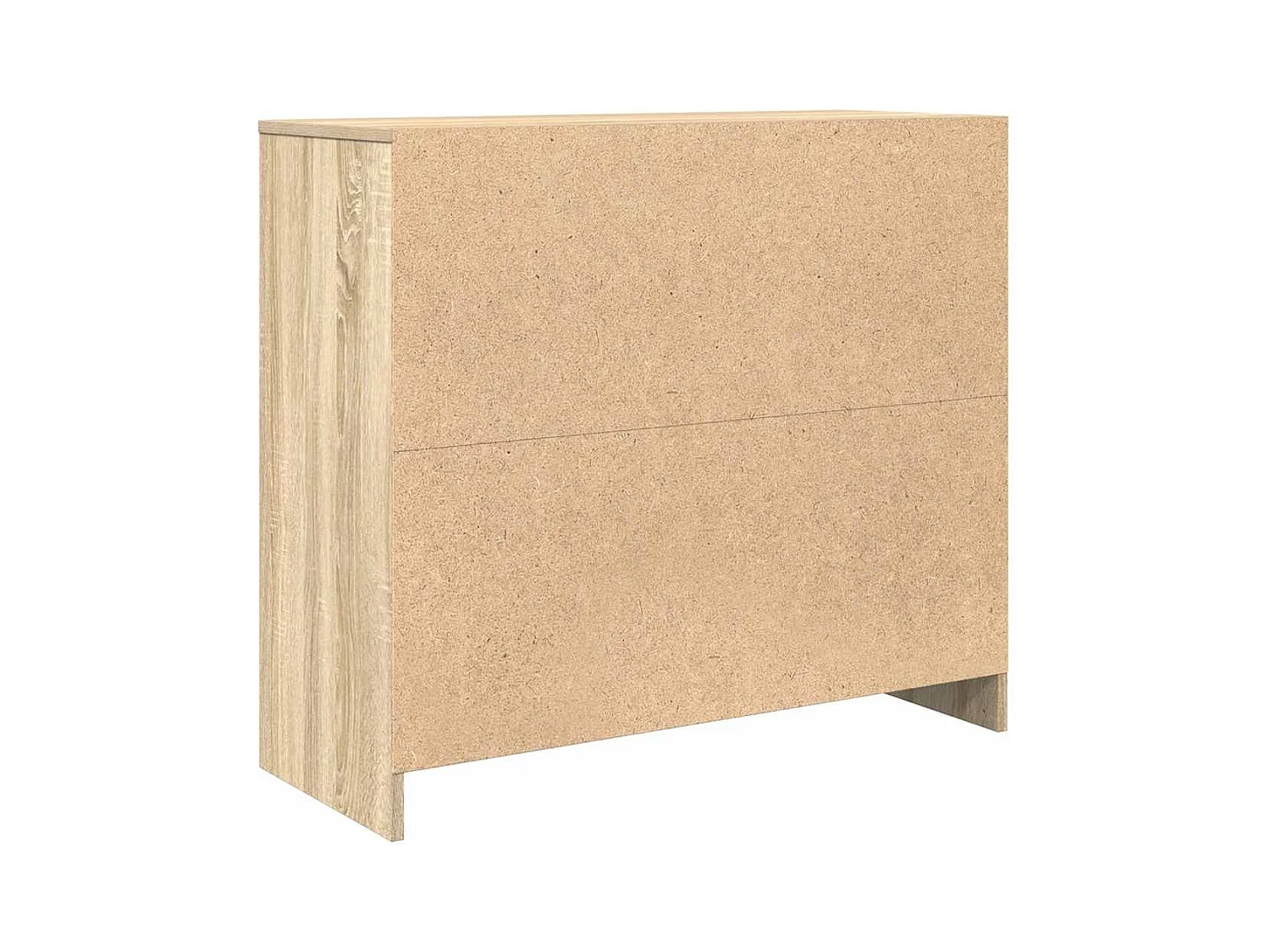 Buffet chêne sonoma 85x34x76 cm bois d'ingénierie