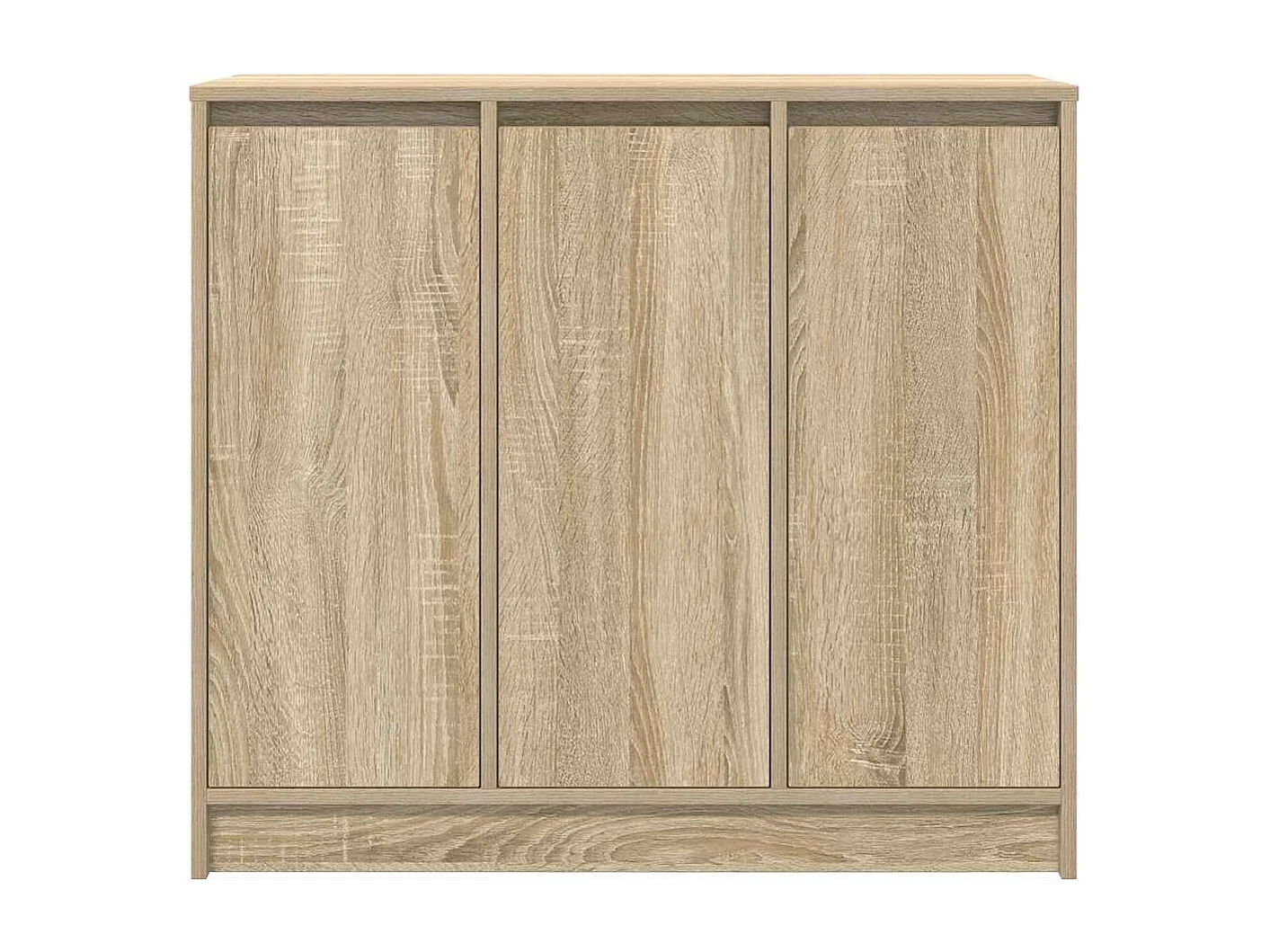 Buffet chêne sonoma 85x34x76 cm bois d'ingénierie