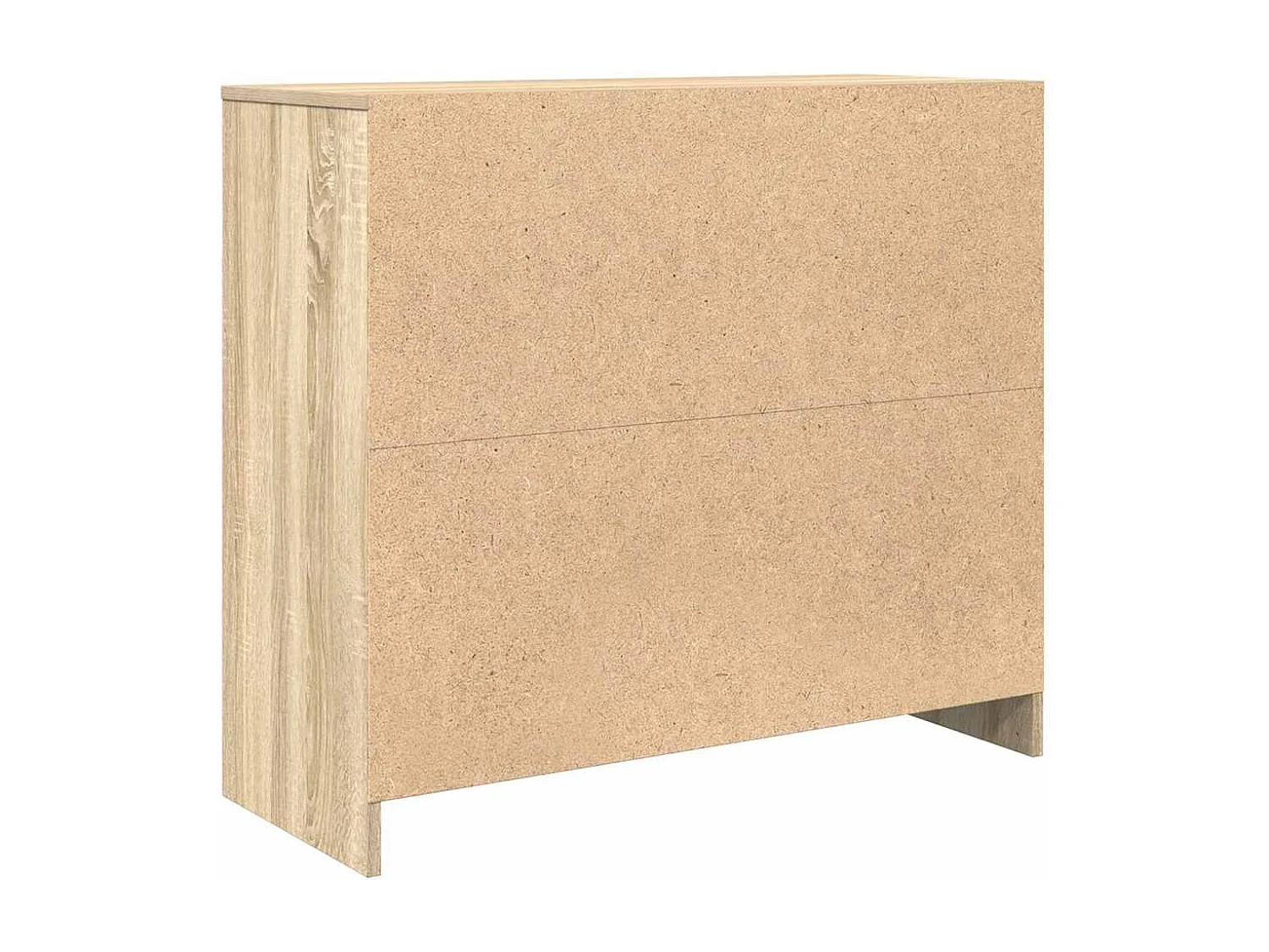 Buffet chêne sonoma 85x34x76 cm bois d'ingénierie