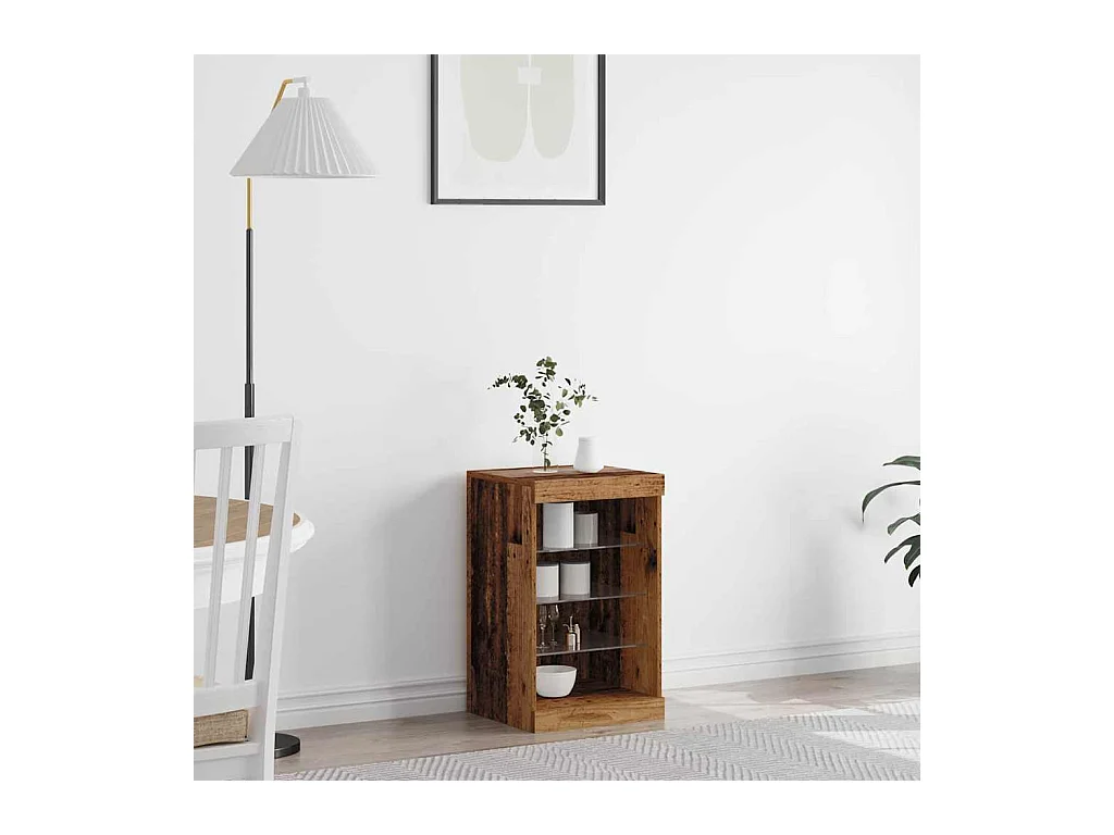 Buffet Bois ancien 41 x 37 x 67 cm Bois d'ingénierie