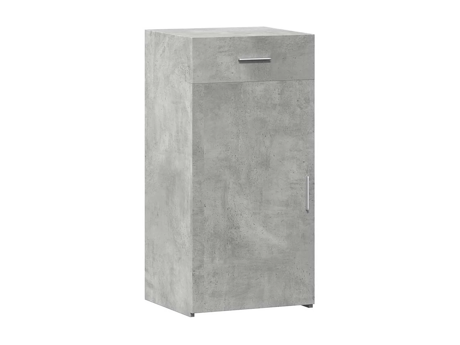Buffet gris béton 45x42,5x93 cm bois d'ingénierie