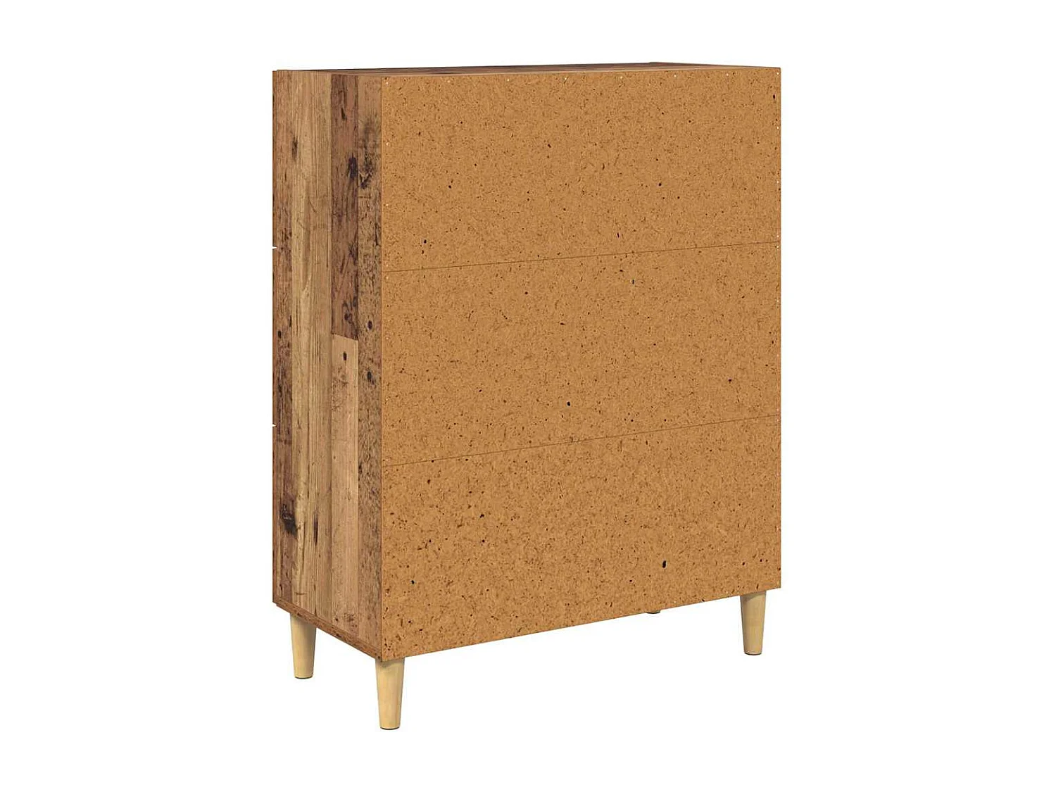 Dressoir Oud hout 34 x 69.5 x 90 cm Bewerkt hout