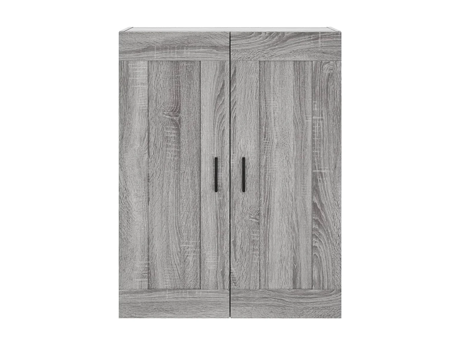 Buffet haut Sonoma gris 69,5x34x180 cm Bois d'ingénierie
