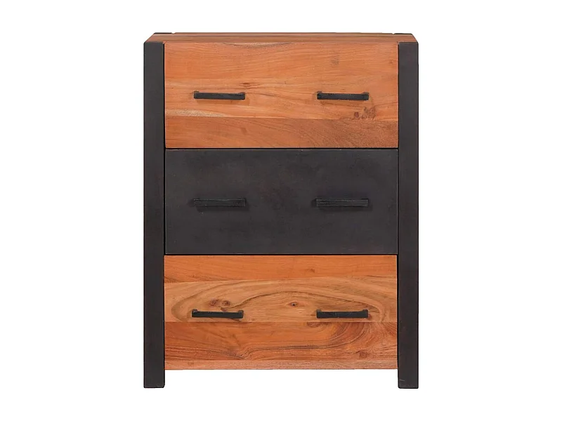 Buffets & Commodes Marron 55 x 30 x 75 cm Bois d'acacia massif