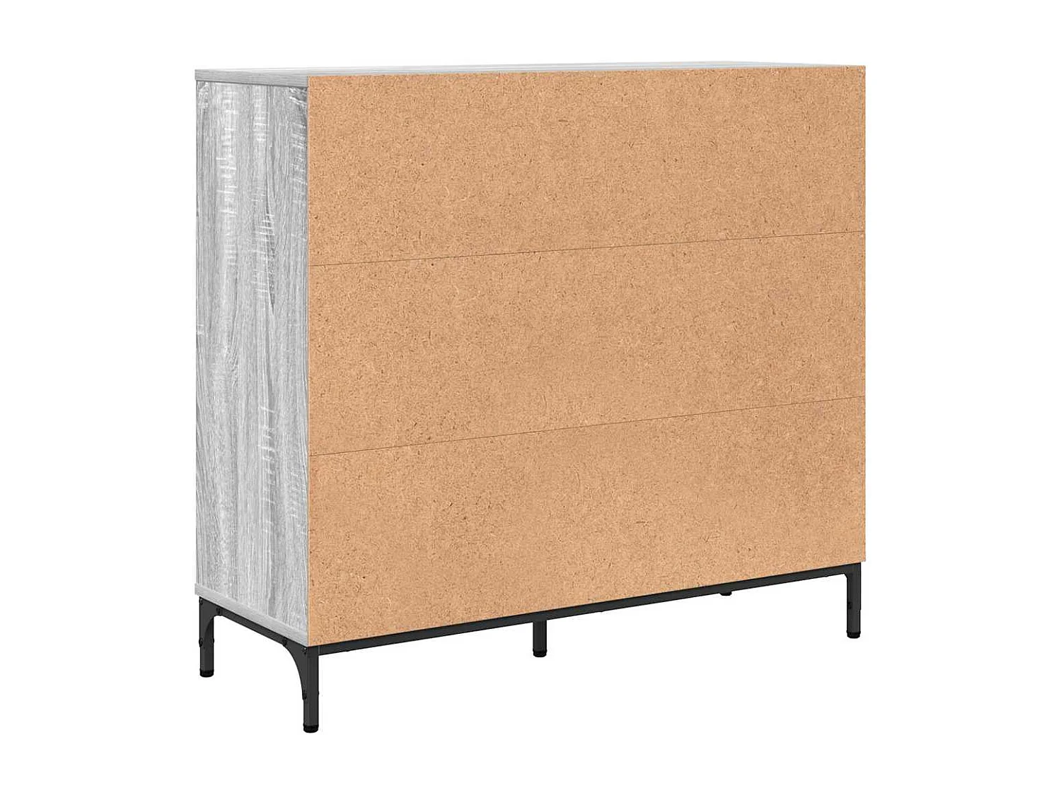 Buffet Sonoma gris 89,5 x 33 x 82 cm Bois d'ingénierie