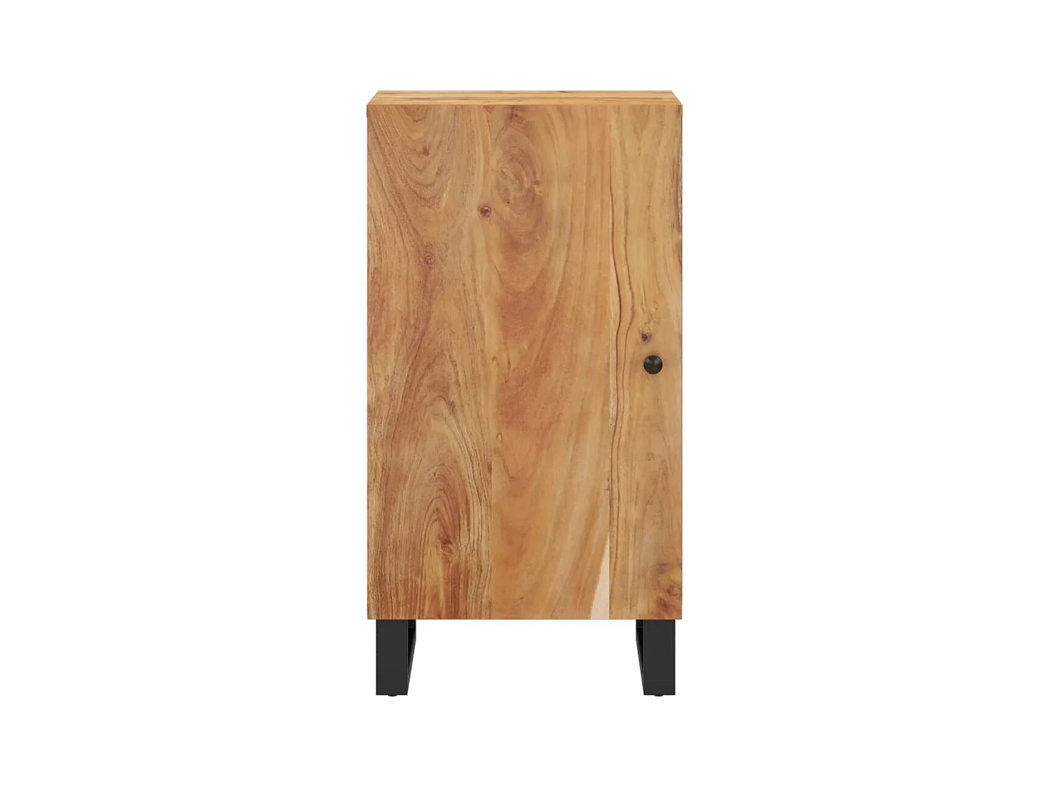 Buffet avec porte 40x31x75 cm bois massif d'acacia