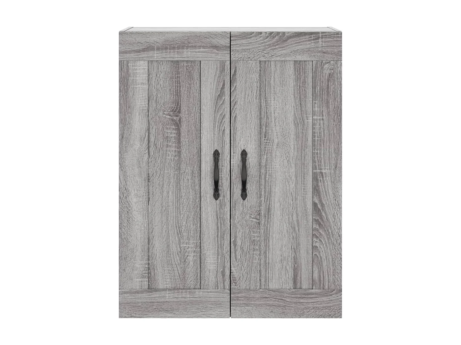 Buffet haut Sonoma gris 69,5x34x180 cm Bois d'ingénierie