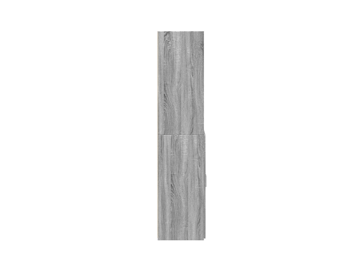 Buffet haut sonoma gris 70x42,5x185 cm bois d'ingénierie