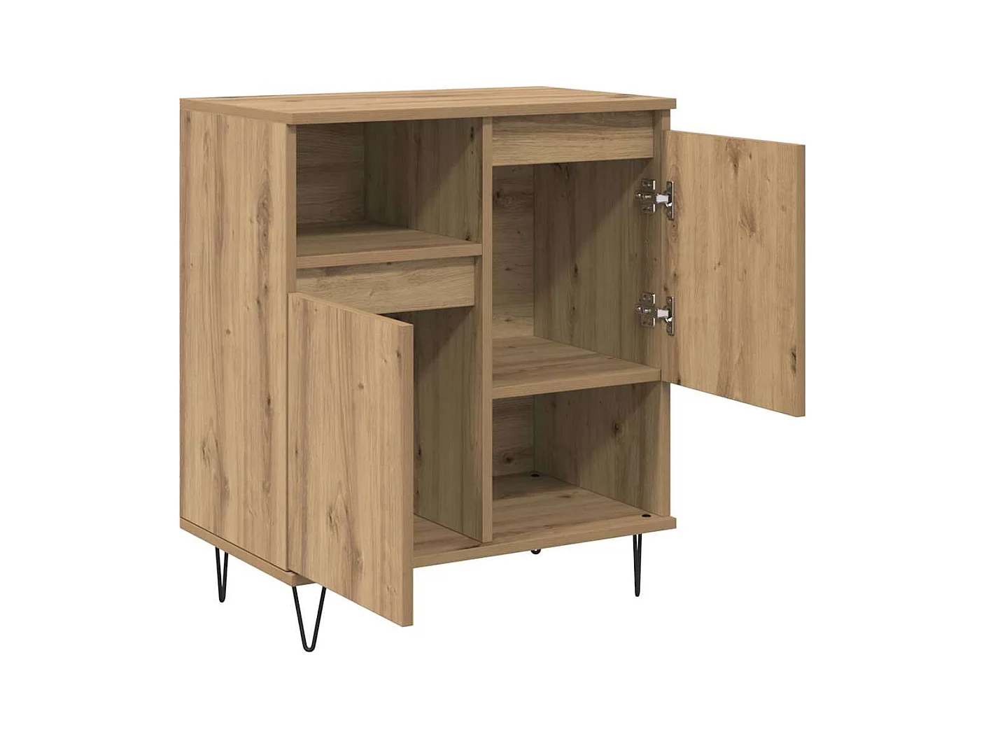 Buffets 3 pièces chêne artisanal 180 x 35 x 70 cm