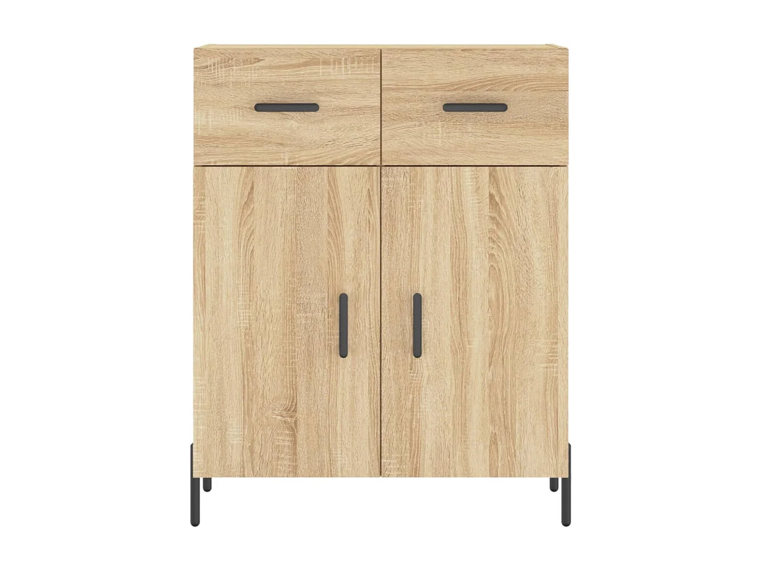 Buffet haut Chêne sonoma 69,5x34x180 cm Bois d'ingénierie