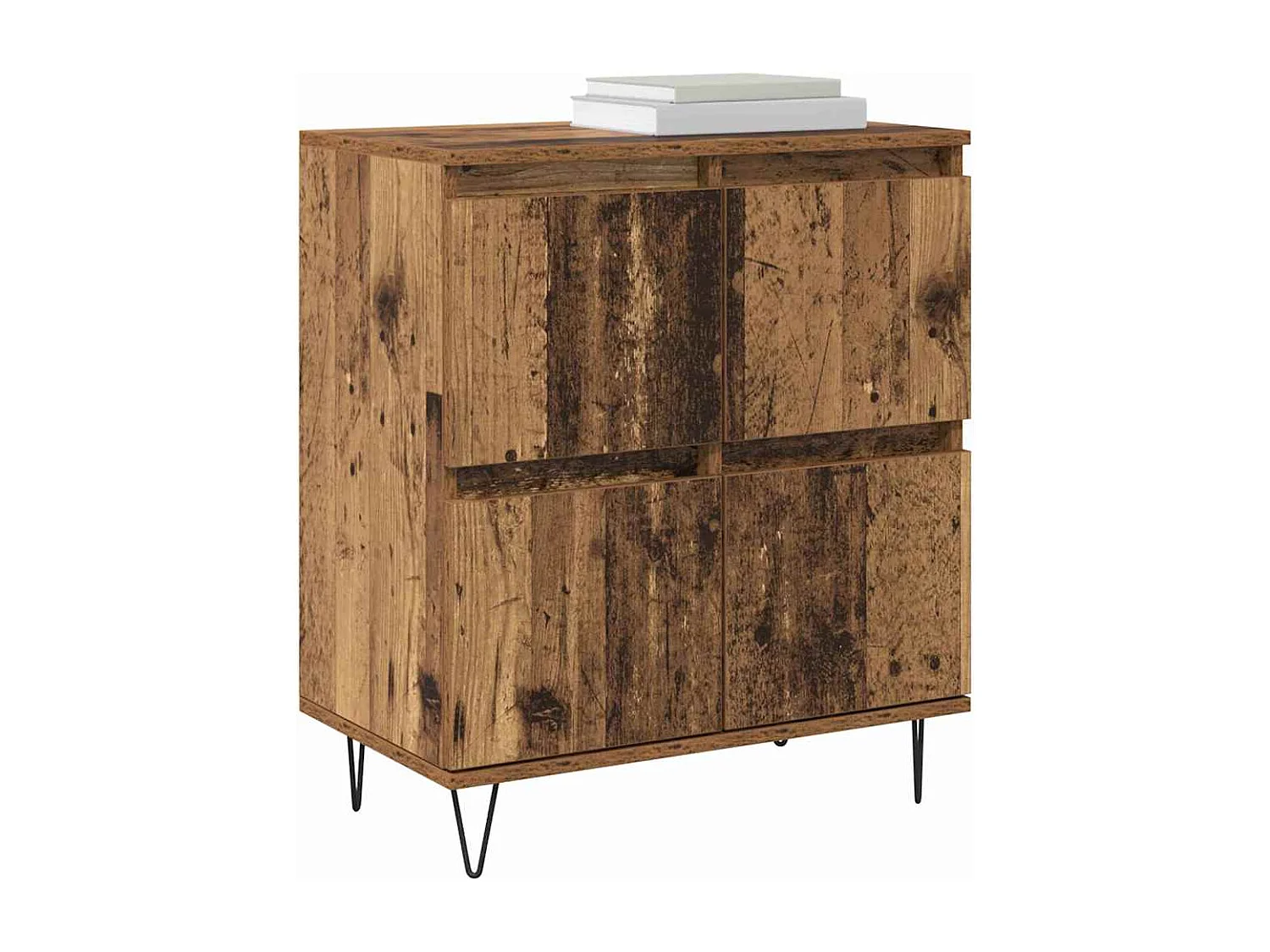 Tableros Lateral 3 piezas Madera vieja 180 x 35 x 70 cm