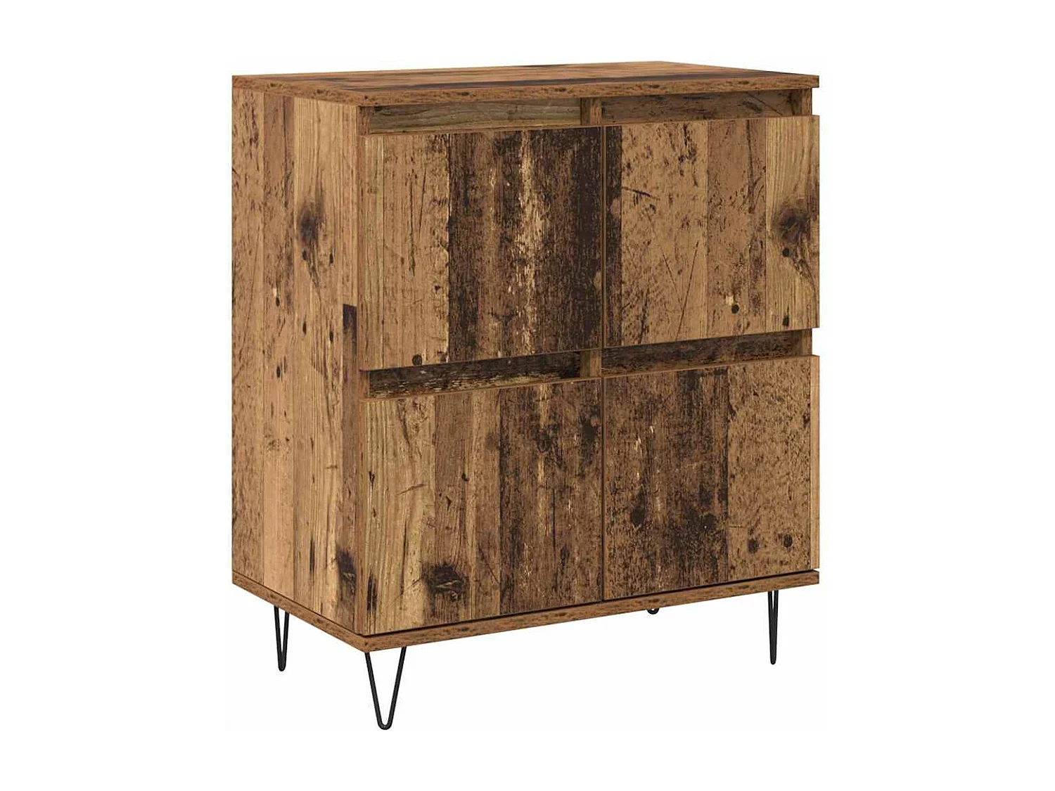 Tableros Lateral 3 piezas Madera vieja 180 x 35 x 70 cm