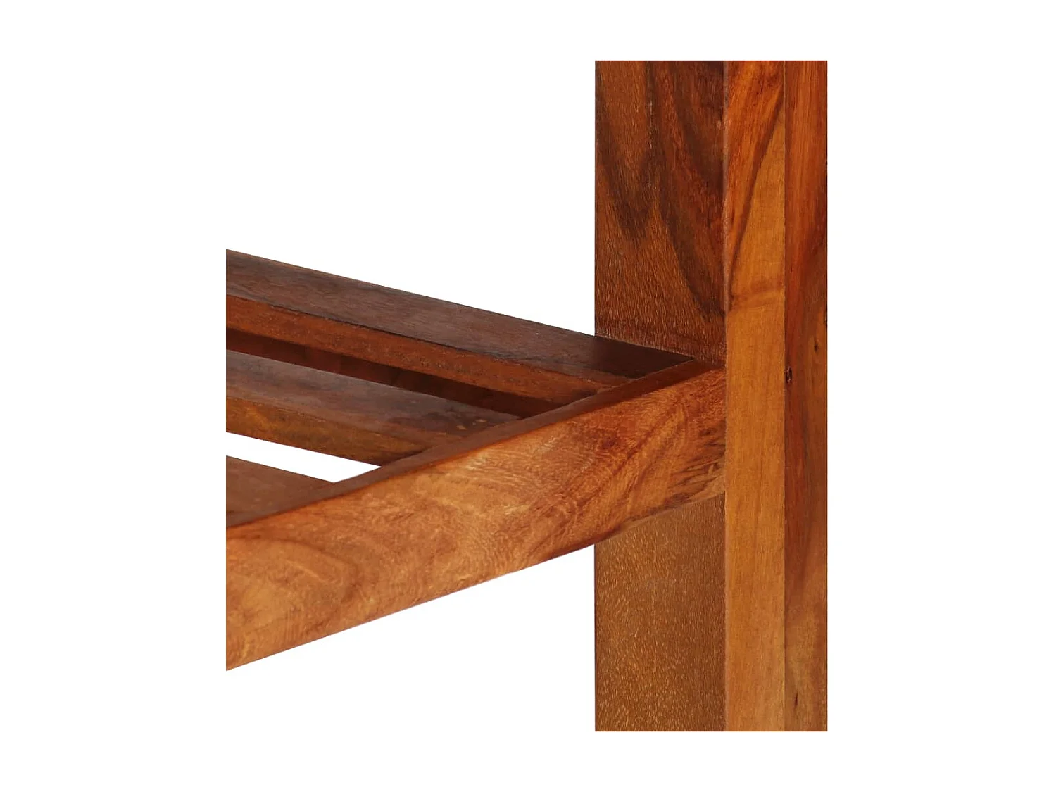 Dressoir met 3 lades 110x30x80 cm massief hout