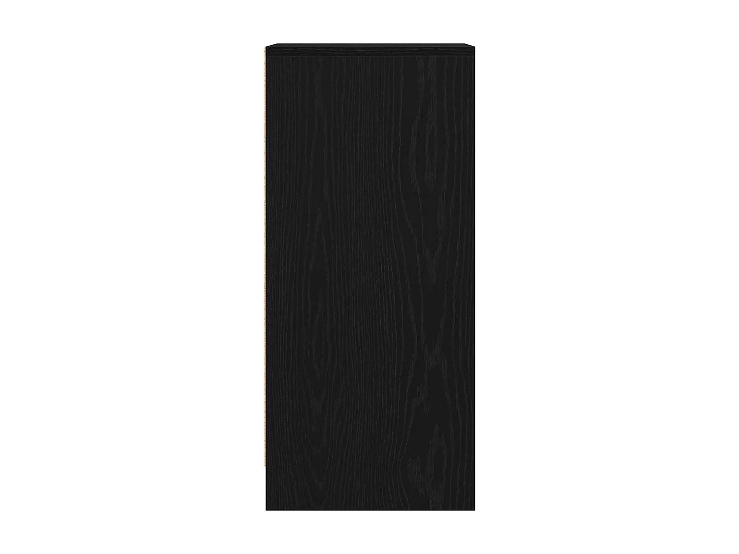 Buffet chêne noir 29,5x34x76 cm bois d'ingénierie