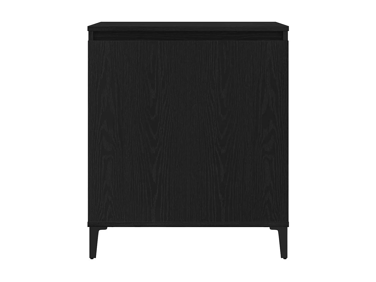 Buffet Preto 60 x 35 x 70 cm Madeira processada