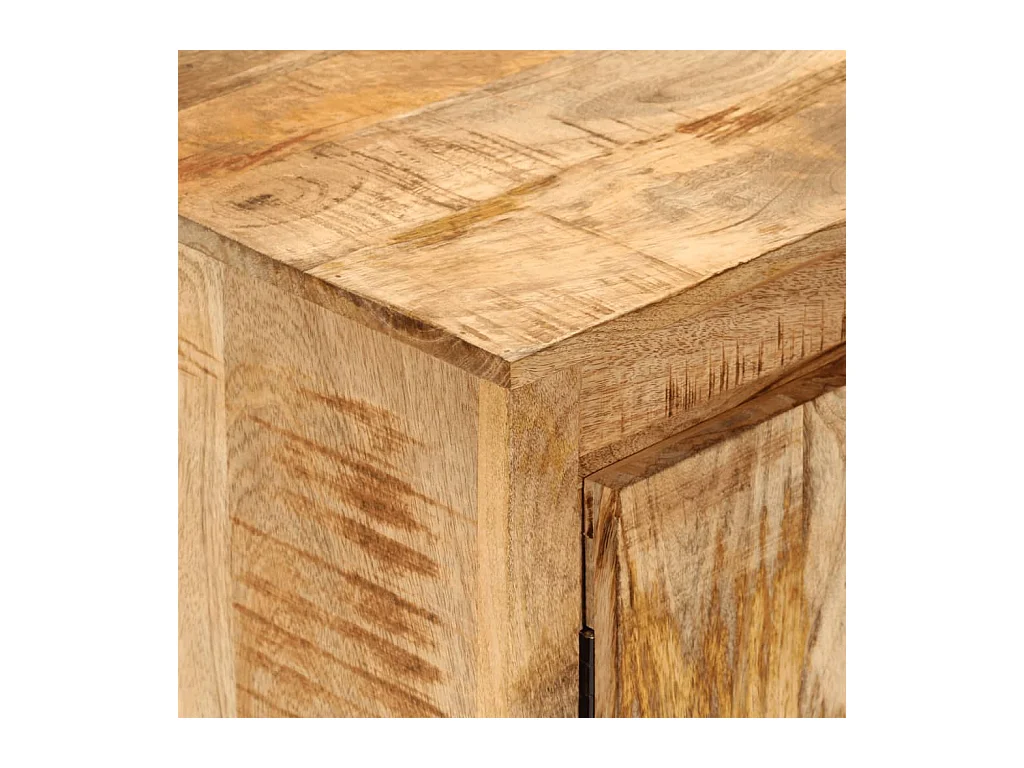 Buffet 55x33x75 cm bois massif de manguier