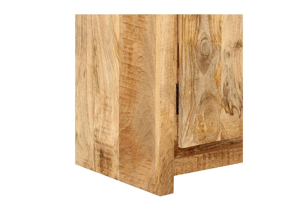 Buffet 55x33x75 cm bois massif de manguier
