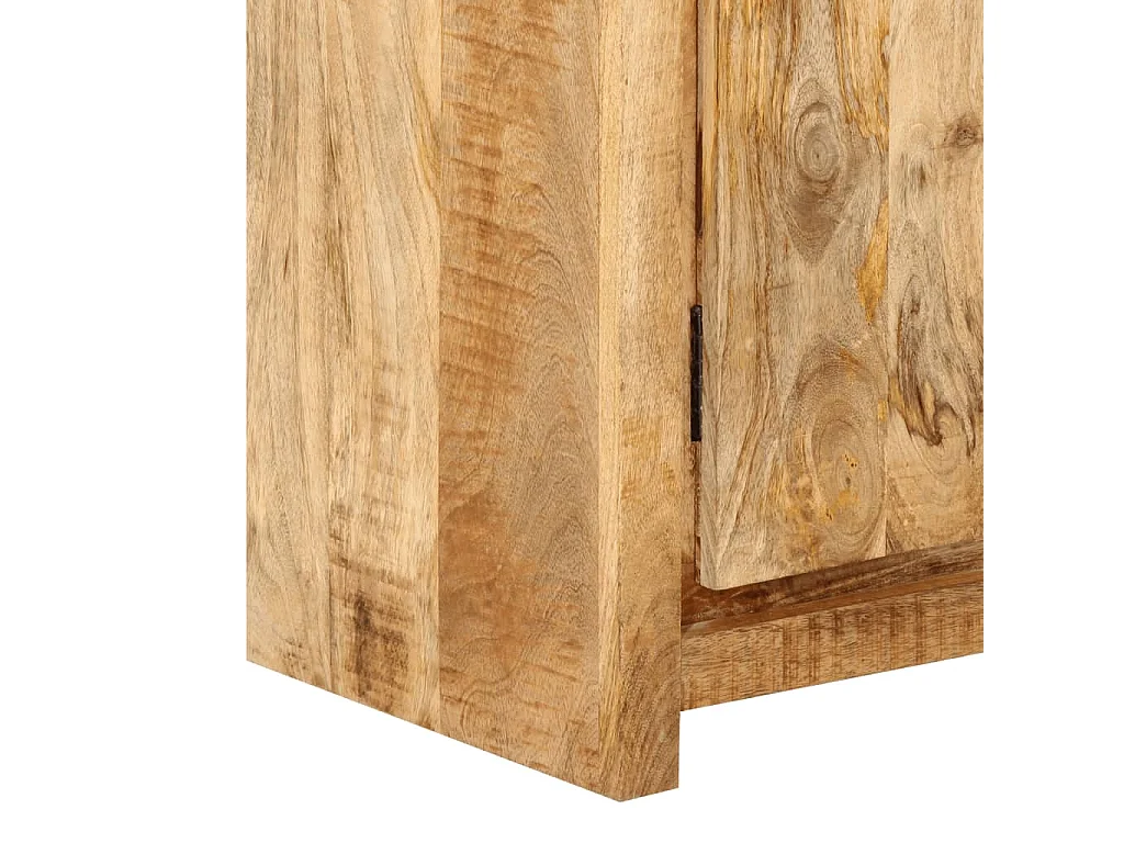 Aparador 55x33x75 cm madeira de mangueira maciça