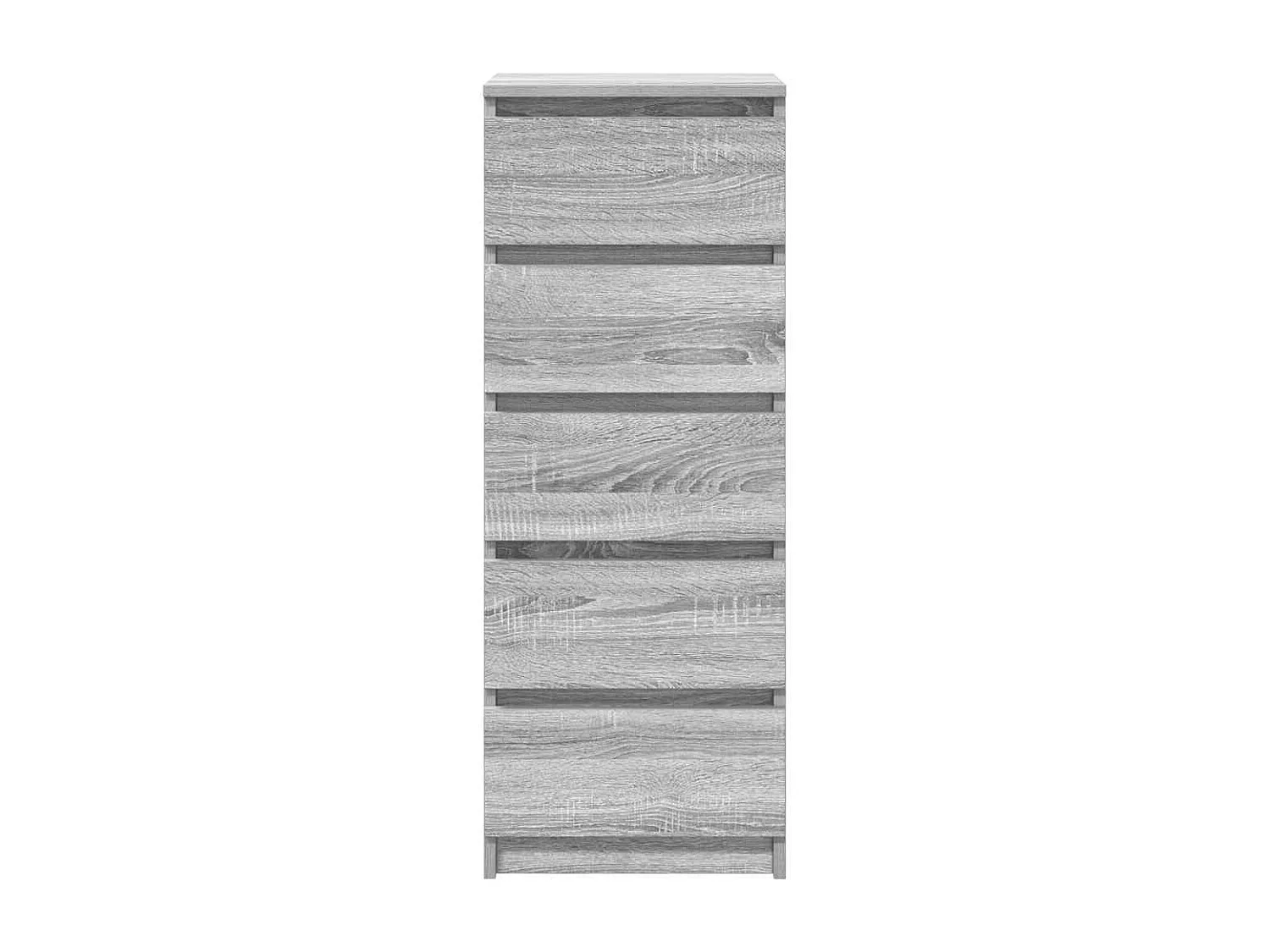 Buffet avec tiroirs sonoma gris 37,5x35x99 cm bois d'ingénierie