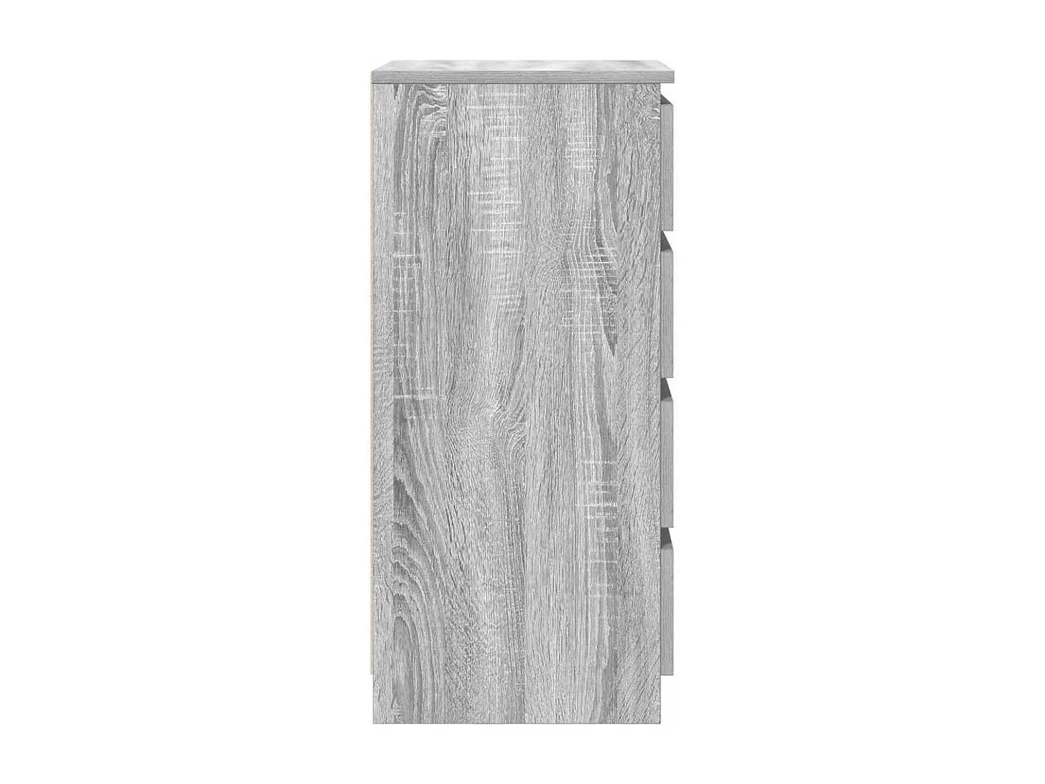 Buffet avec tiroirs sonoma gris 37,5x35x99 cm bois d'ingénierie
