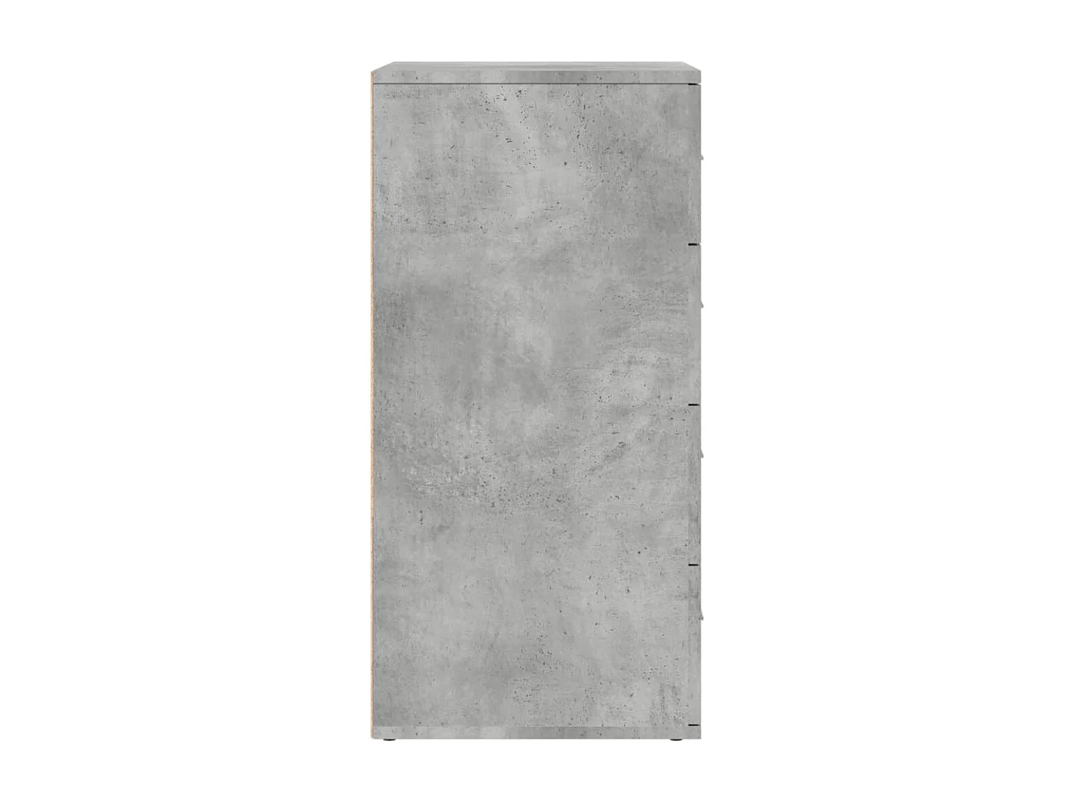 Buffets 3 pièces gris béton bois d'ingénierie