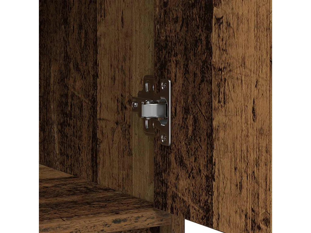 Buffet avec tiroirs et portes vieux bois 70,5x34x74,5 cm