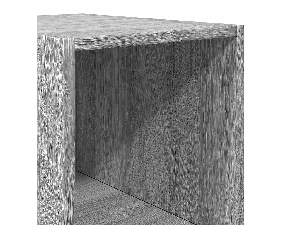 Buffet haut sonoma gris 30x41x185 cm bois d'ingénierie