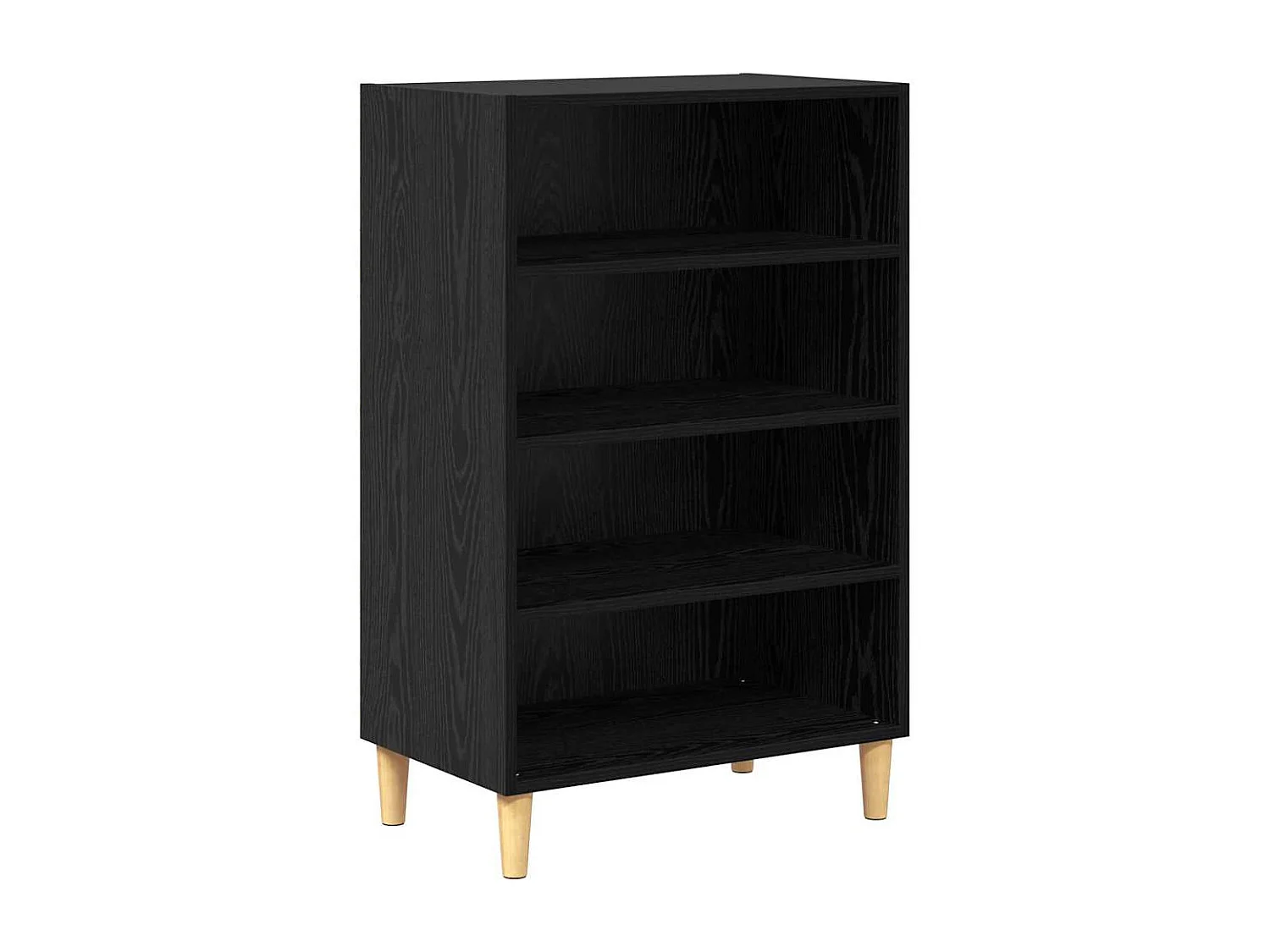 Buffet Chêne noir 57 x 35 x 89,5 cm Bois d'ingénierie