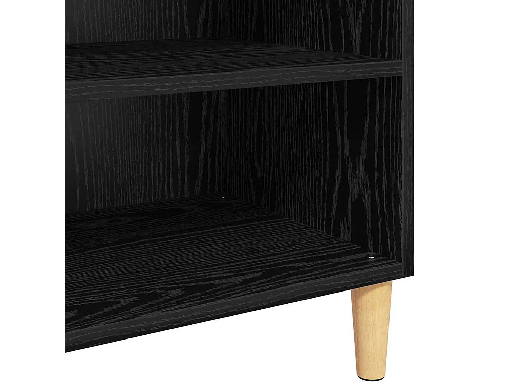 Buffet Chêne noir 57 x 35 x 89,5 cm Bois d'ingénierie