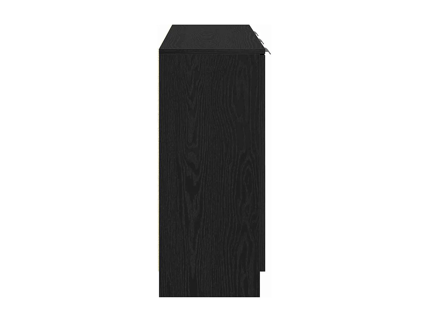 Vitrina Negro 90.5 x 30 x 70 cm Madera contrachapada