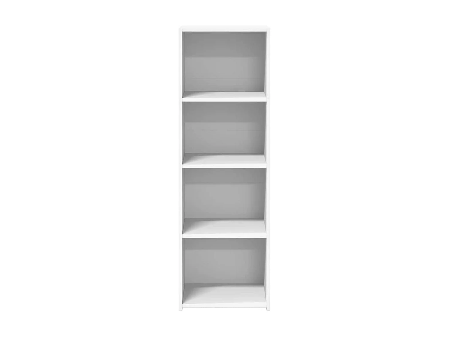 Buffet blanc 40x41x124 cm bois d'ingénierie