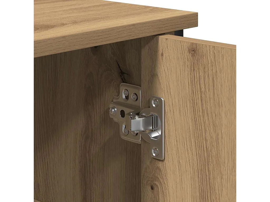 Buffet chêne artisanal 100 x 35 x 70 cm Bois d'ingénierie