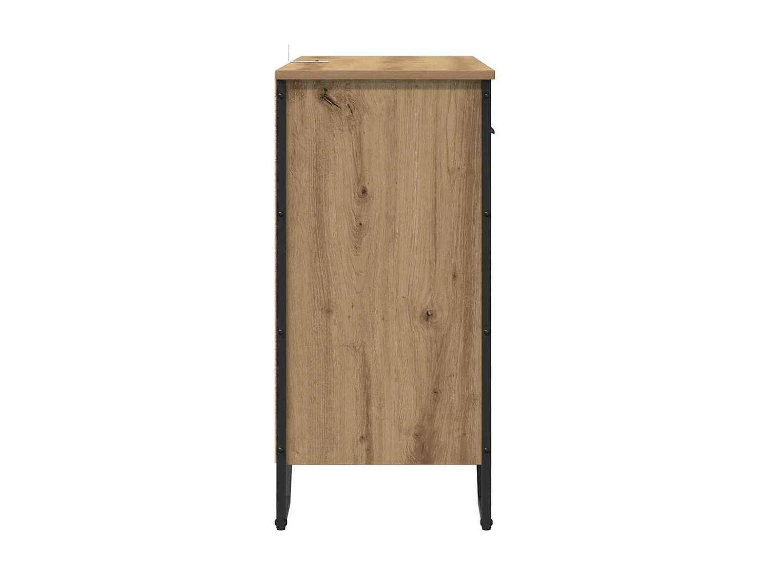 Buffet chêne artisanal 79.5 x 35.5 x 74.5 cm Bois d'ingénierie