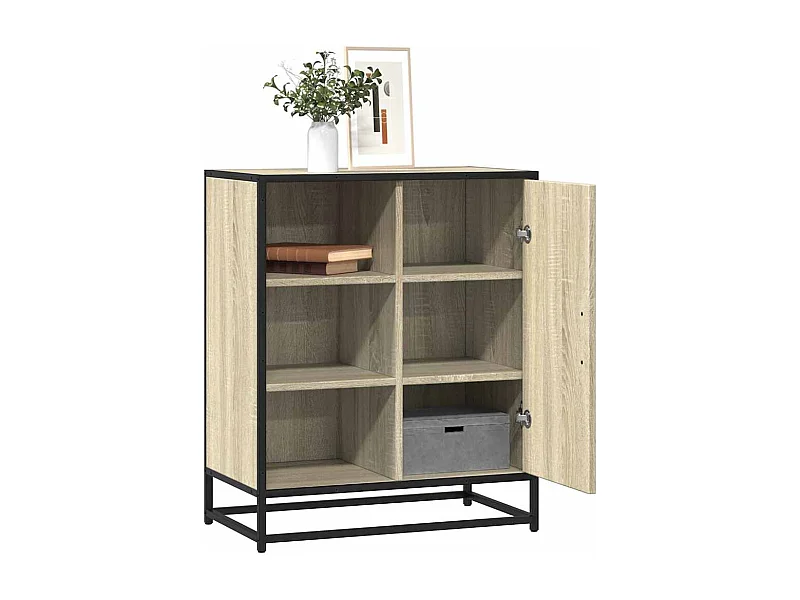 Buffet chêne sonoma 62x35x76 cm bois d'ingénierie