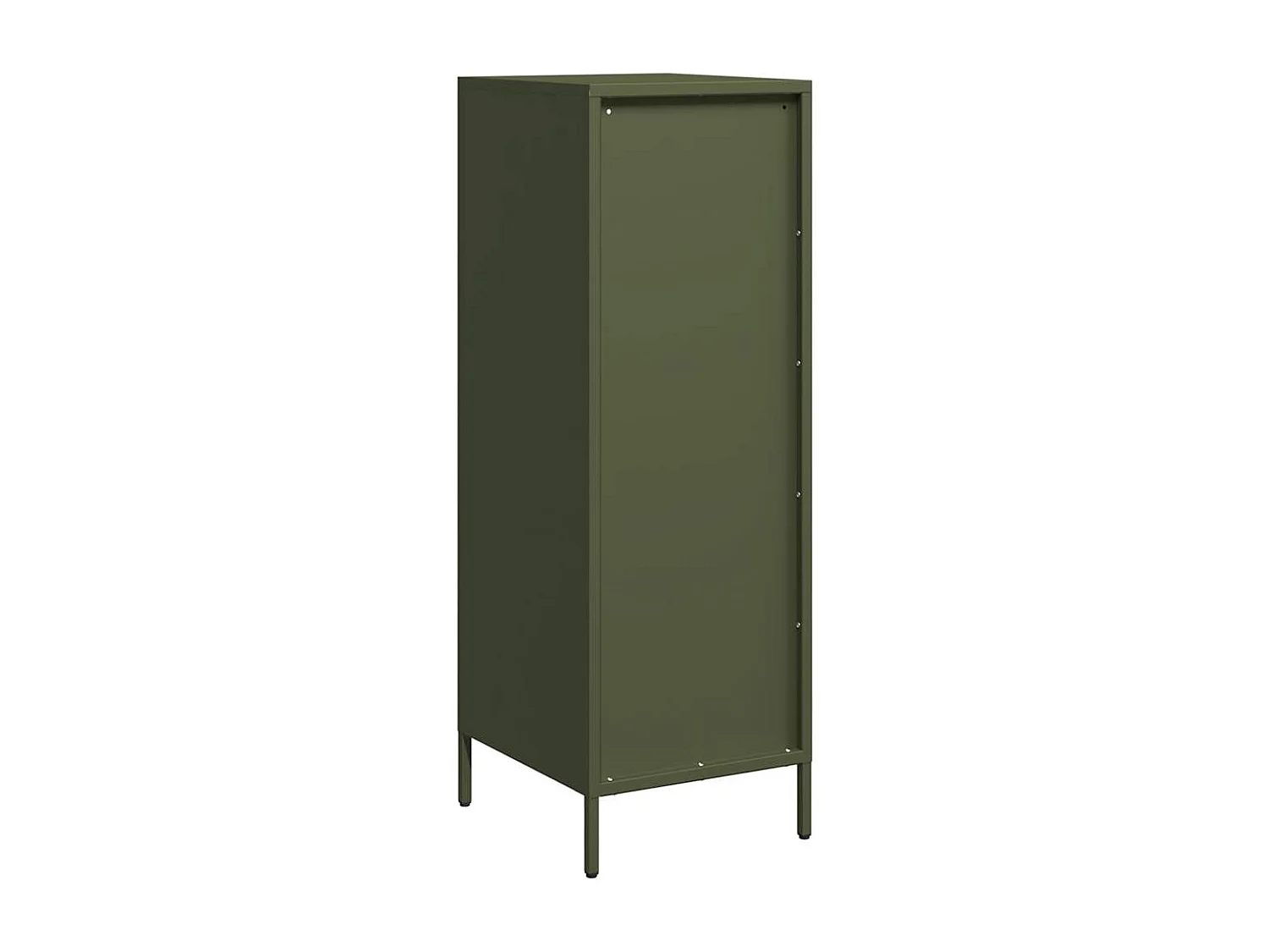 Buffet vert olive 39x35x103,5 cm acier