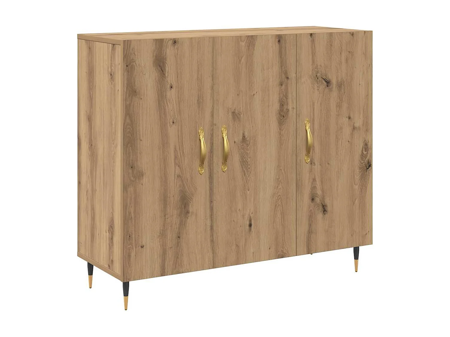 Buffet Castanho 90 x 34 x 80 cm Madeira processada