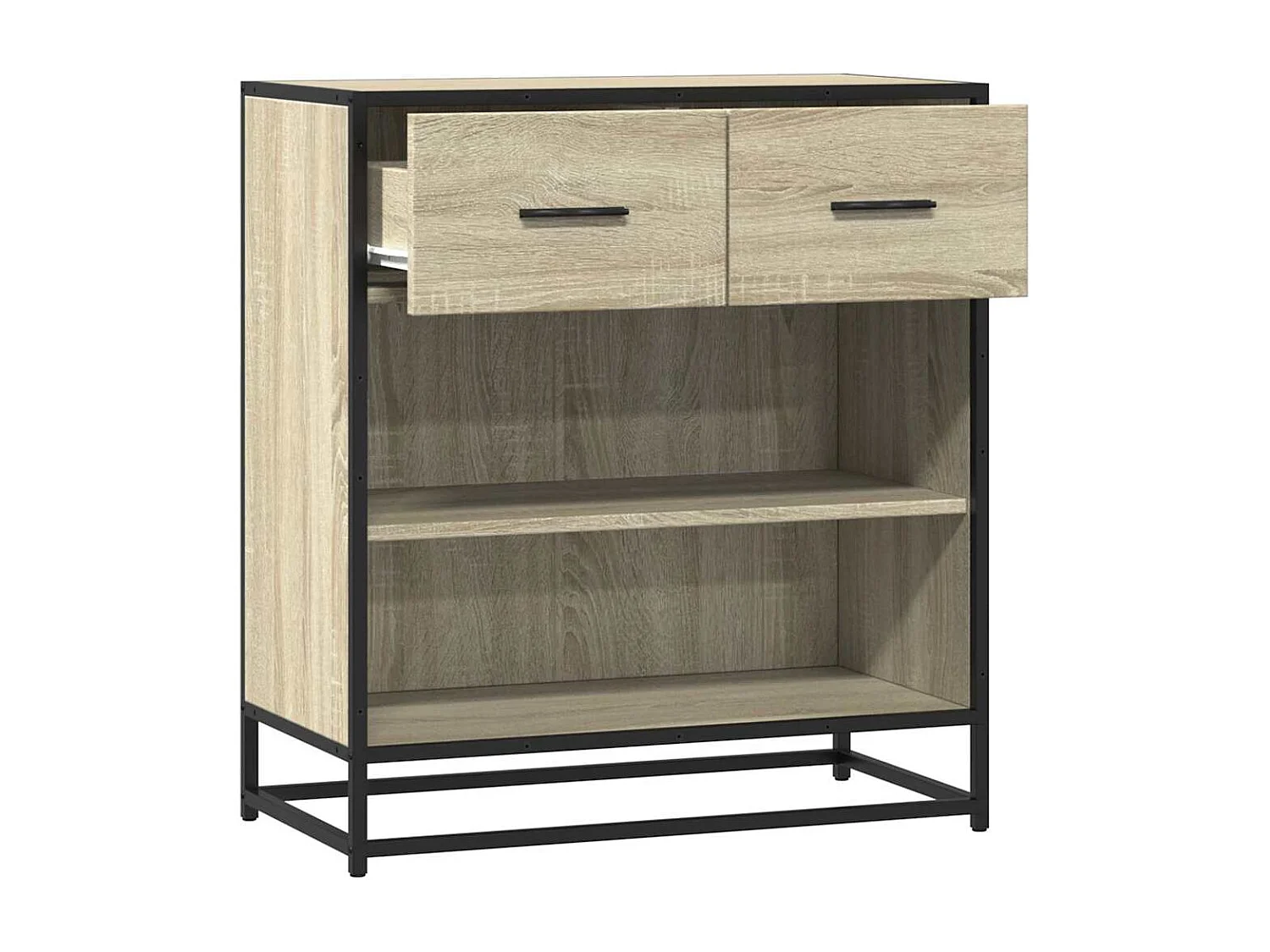 Buffet chêne sonoma 68x35x76 cm bois d'ingénierie